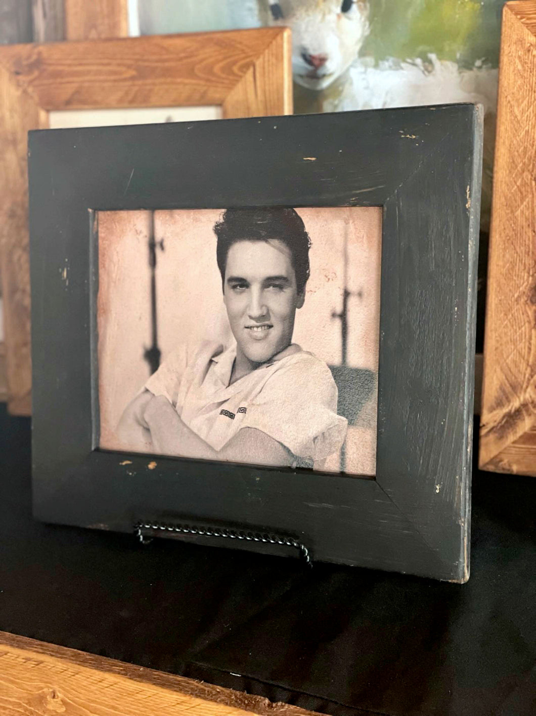 Elvis Framed Vintage Picture