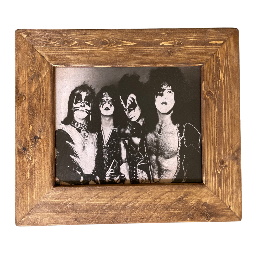 KISS Framed Vintage Picture