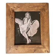 Load image into Gallery viewer, Marilyn Monroe in White Dress Framed Vintage Picture
